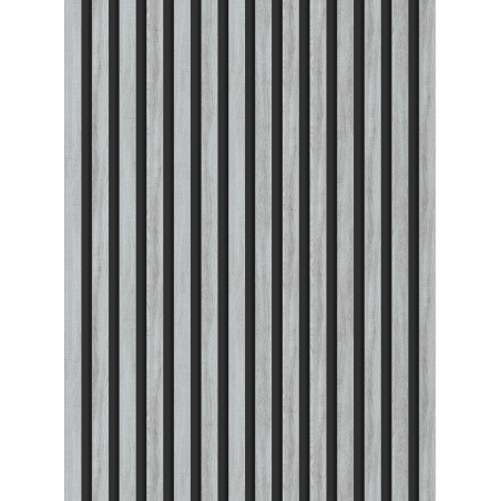 Mexen Lam-B lamelles murales 275 x 31,5 cm, panneau HDF 4 mm, Chêne Glacé - S100-275317-2812-061