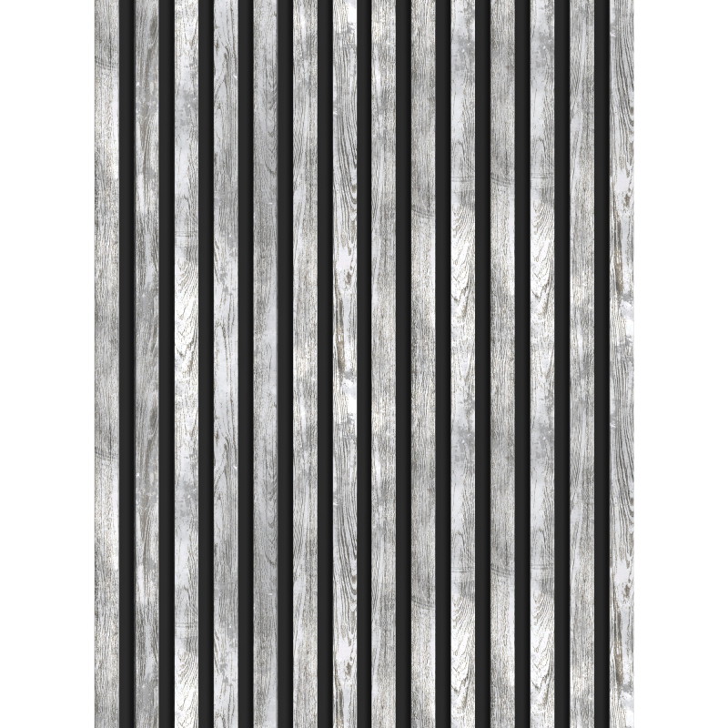 Mexen Lam-B lamele ścienne 275 x 31,5 cm, płyta HDF 4 mm, Dąb Bielony - S100-275317-2812-064