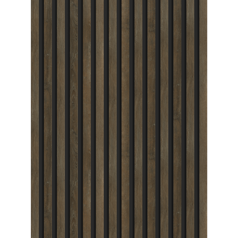 Mexen Lam-B Maueren 275 x 31,5 cm, HDF-Plack 4 mm, Espresso Eechen - S100-275317-2812-065