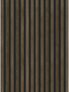 Mexen Lam-B wall slats 275 x 31.5 cm, 4 mm HDF board, Espresso Oak - S100-275317-2812-065