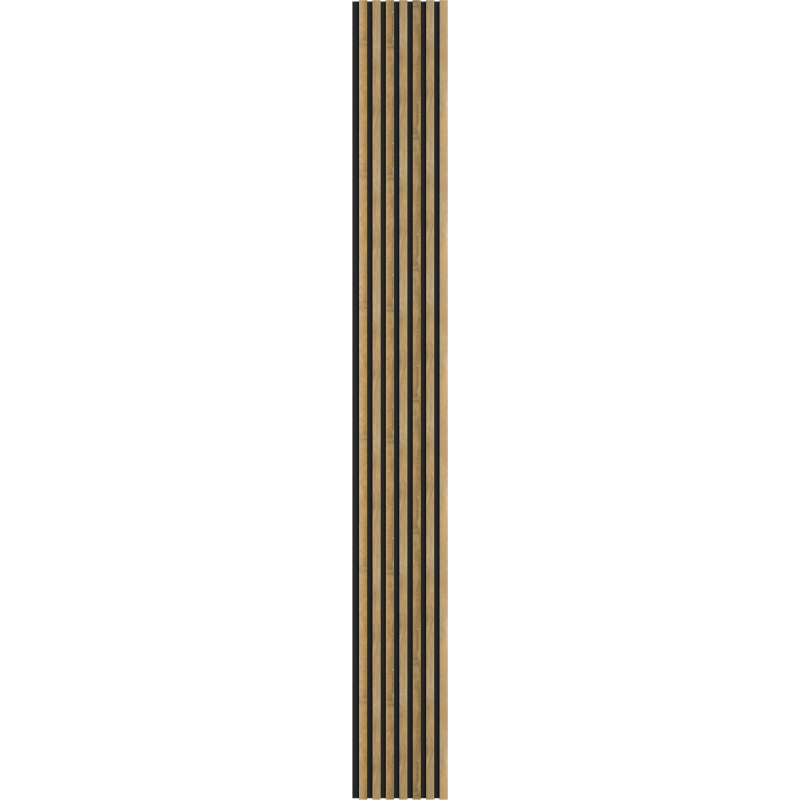 Mexen Lam-B lames murales 275 x 31,5 cm, panneau HDF 4 mm, Chêne Miel - S100-275317-2812-066