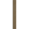Mexen Lam-B Wandpaneele 275 x 31,5 cm, HDF-Platte 4 mm, Honigeiche - S100-275317-2812-066