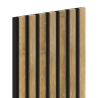 Mexen Lam-B panneaux muraux 275 x 31,5 cm, panneau HDF 4 mm, Chêne Miel - S100-275317-2812-066