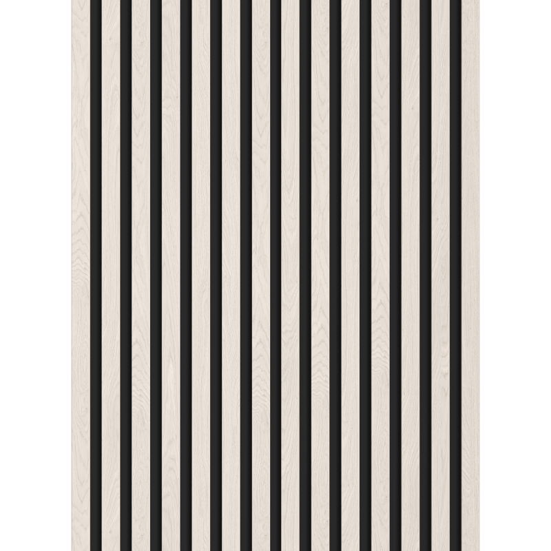 Mexen Lam-B Wandleisten 275 x 31,5 cm, HDF-Platte 4 mm, Polareiche - S100-275317-2812-067