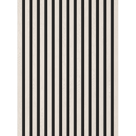 Mexen Lam-B Wandleisten 275 x 31,5 cm, HDF-Platte 4 mm, Polareiche - S100-275317-2812-067