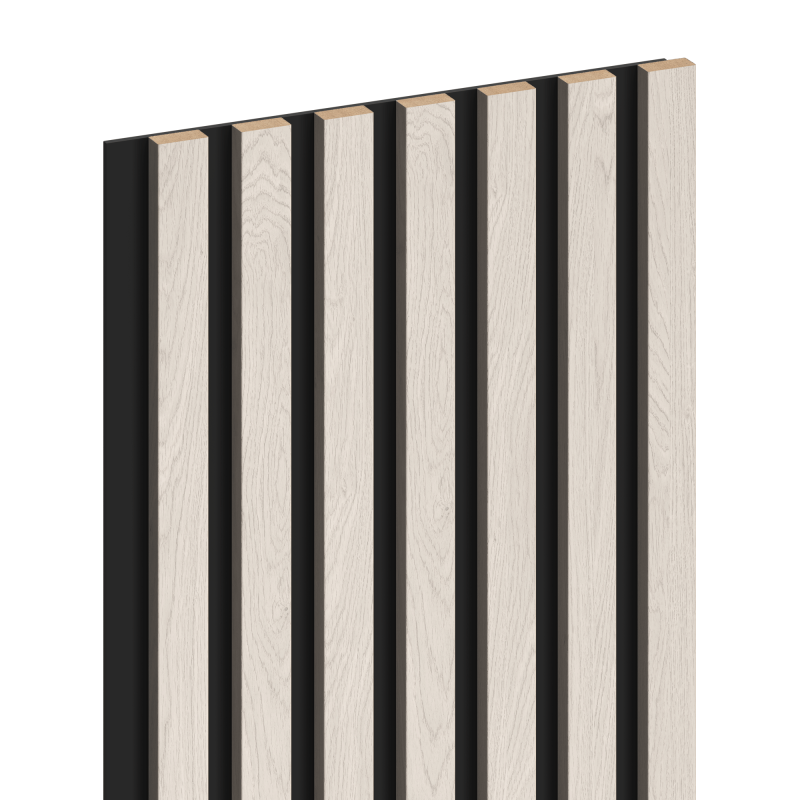 Mexen Lam-B wall slats 275 x 31.5 cm, 4 mm HDF board, Polar Oak - S100-275317-2812-067