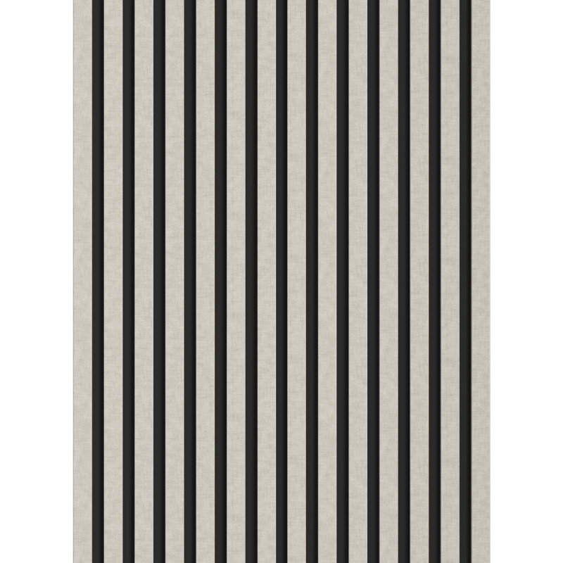 Mexen Lam-B Wandpaneele 275 x 31,5 cm, HDF-Platte 4 mm, Leinen Grau - S100-275317-2812-068