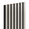 Mexen Lam-B Wandpaneele 275 x 31,5 cm, HDF-Platte 4 mm, Grauer Leinen - S100-275317-2812-068