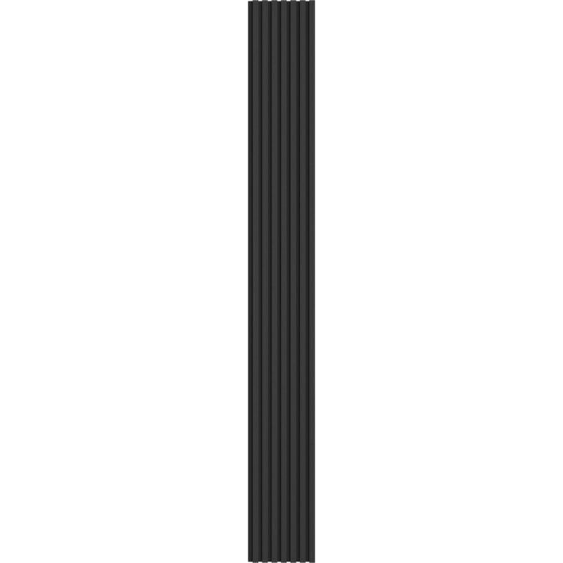 Mexen Lam-B lamele ścienne 275 x 31,5 cm, płyta HDF 4 mm, Len Czarny - S100-275317-2812-069