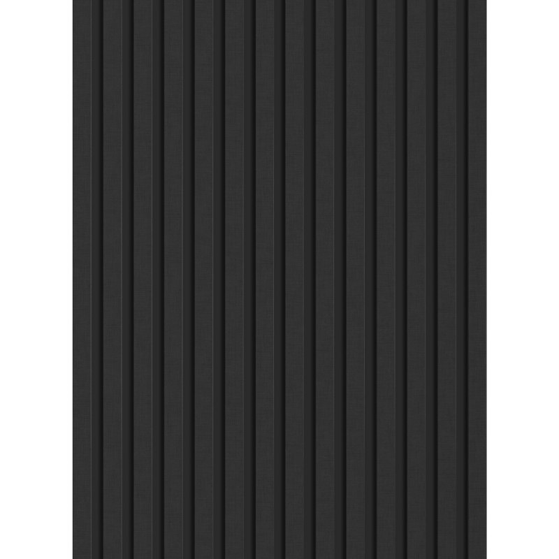 Mexen Lam-B Wandlamellen 275 x 31,5 cm, HDF-Platte 4 mm, Schwarzes Leinen - S100-275317-2812-069