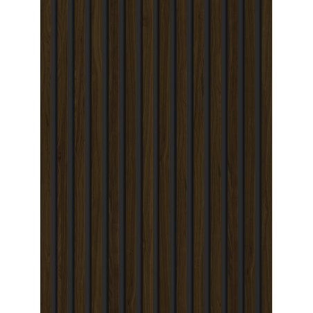 Mexen Lam-B Wandpaneele 275 x 31,5 cm, HDF Platte 4 mm, Wenge - S100-275317-2812-071