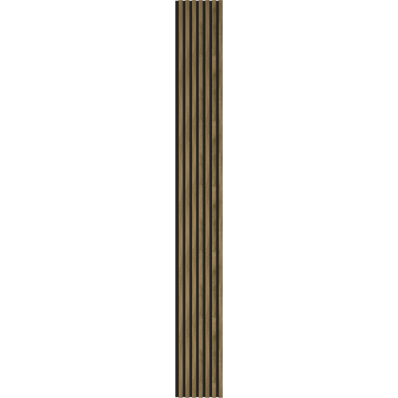 Mexen Lam-B Wandpaneele 275 x 31,5 cm, HDF-Platte 4 mm, Klassische Eiche - S100-275317-2812-072