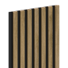 Mexen Lam-B Wandpaneele 275 x 31,5 cm, HDF Platte 4 mm, Klassische Eiche - S100-275317-2812-072