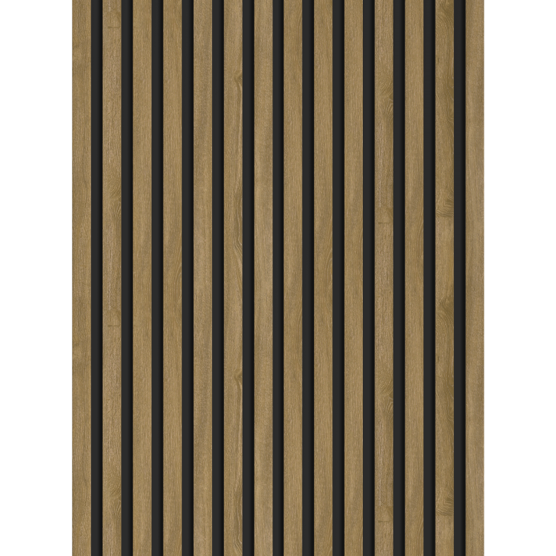 Mexen Lam-B Wandpaneele 275 x 31,5 cm, HDF Platte 4 mm, Klassische Eiche - S100-275317-2812-072