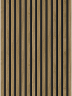 Mexen Lam-B doghe da parete 275 x 31,5 cm, pannello HDF 4 mm, Rovere Classico - S100-275317-2812-072