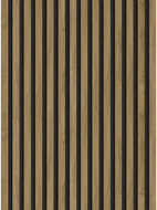 Mexen Lam-B wall slats 275 x 31.5 cm, 4 mm HDF board, Classic Oak - S100-275317-2812-072