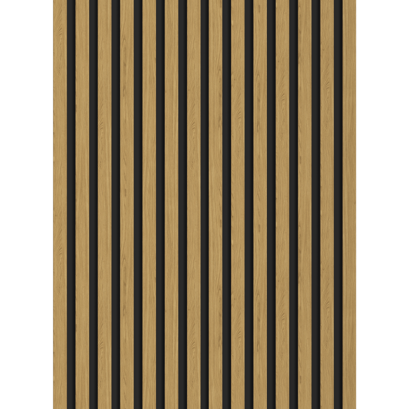 Mexen Lam-B Wandpaneele 275 x 31,5 cm, HDF-Platte 4 mm, Eiche Amber - S100-275317-2812-073