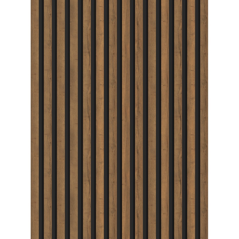 Mexen Lam-B seinäpaneelit 275 x 31,5 cm, HDF-levy 4 mm, Mocca Tammi - S100-275317-2812-074