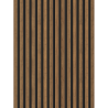 Mexen Lam-B wall slats 275 x 31.5 cm, 4 mm HDF board, Mocca Oak - S100-275317-2812-074