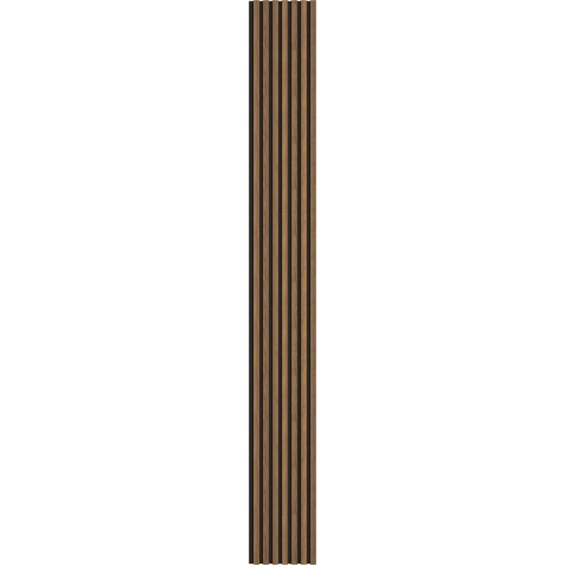Mexen Lam-B lamele ścienne 275 x 31,5 cm, płyta HDF 4 mm, Dąb Mocca - S100-275317-2812-074
