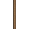 Mexen Lam-B Wandleisten 275 x 31,5 cm, HDF-Platte 4 mm, Mocca Eiche - S100-275317-2812-074