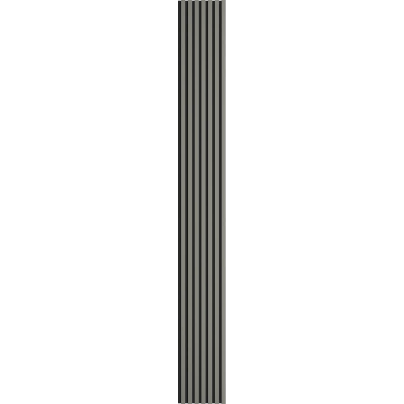 Mexen Lam-F lamele ścienne akustyczne 275 x 31,5 cm, filc 6 mm, Szary Mat - S105-275317-2812-052