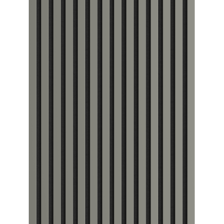 Mexen Lam-F Akustik-Wandlamellen 275 x 31,5 cm, Filz 6 mm, Grau Matt - S105-275317-2812-052