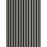 Mexen Lam-F Akustik-Wandlamellen 275 x 31,5 cm, Filz 6 mm, Grau Matt - S105-275317-2812-052