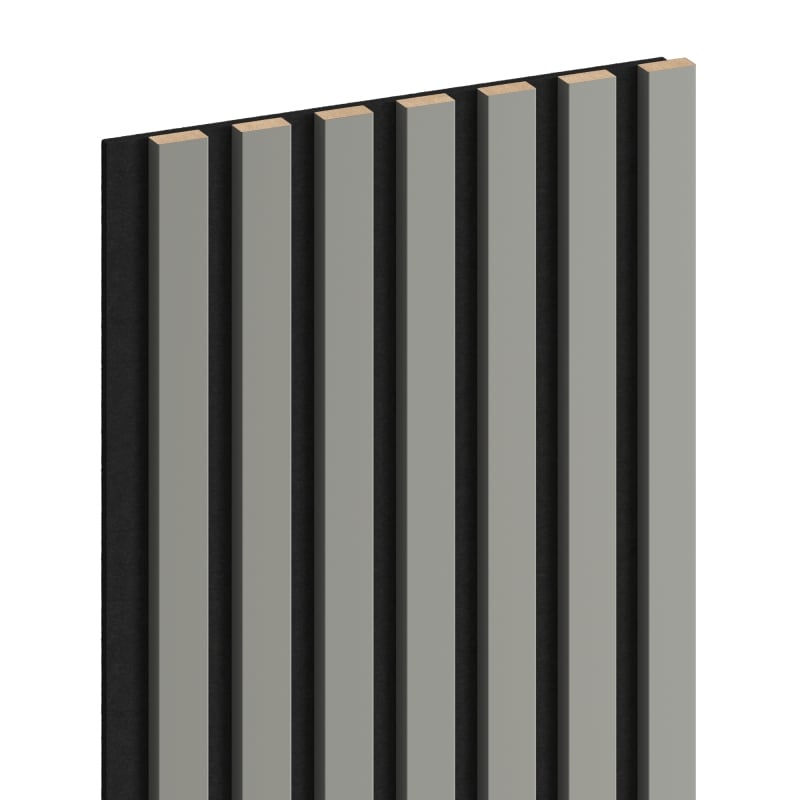 Mexen Lam-F lamele ścienne akustyczne 275 x 31,5 cm, filc 6 mm, Szary Mat - S105-275317-2812-052
