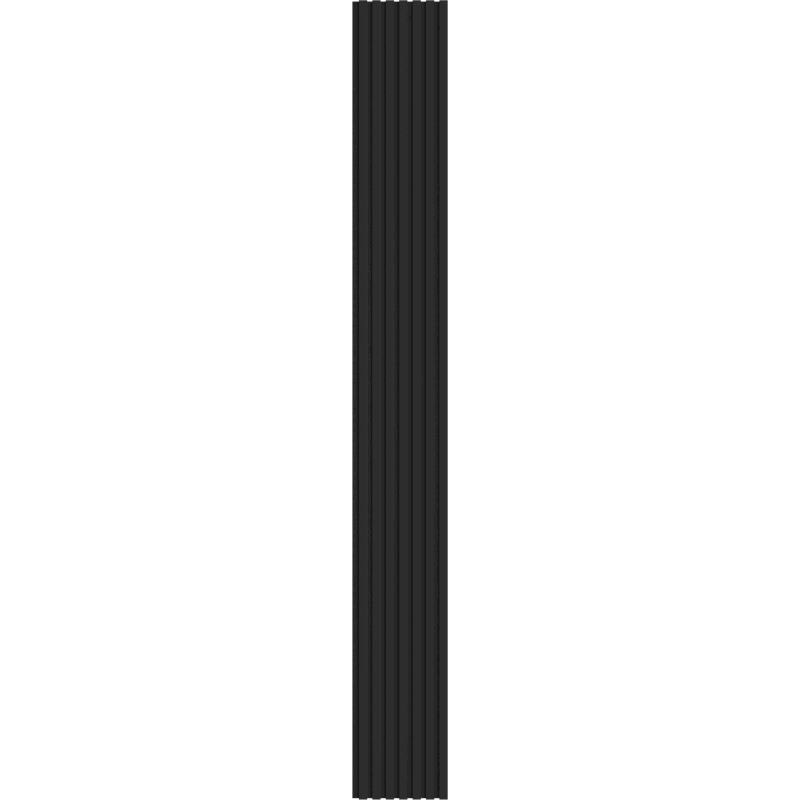 Mexen Lam-F Akustik-Wandpaneele 275 x 31,5 cm, Filz 6 mm, Schwarz Matt - S105-275317-2812-053