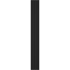 Mexen Lam-F Akustik-Wandpaneele 275 x 31,5 cm, Filz 6 mm, Schwarz Matt - S105-275317-2812-053
