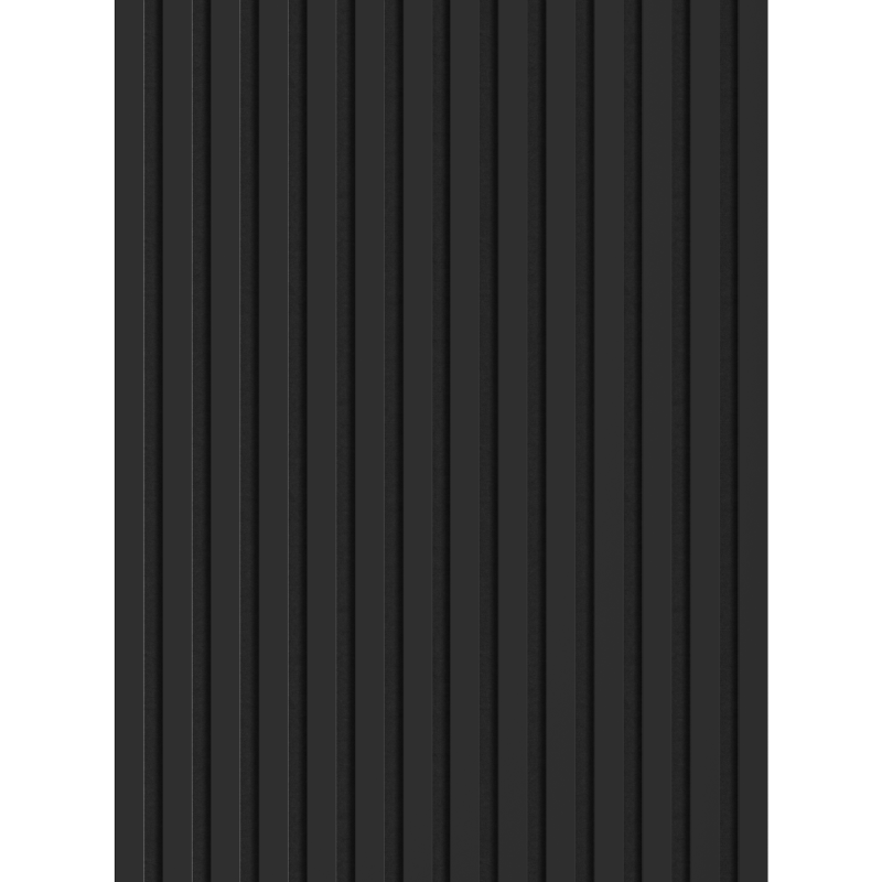 Mexen Lam-F lamelles murales acoustiques 275 x 31,5 cm, feutre 6 mm, Noir Mat - S105-275317-2812-053