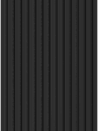 Mexen Lam-F lamelles acoustiques scandinaves 275 x 31,5 cm, feutre 6 mm, Noir Mat - S105-275317-2812-053