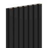 Mexen Lam-F muur akoestische lamellen 275 x 31,5 cm, vilt 6 mm, Zwart Mat - S105-275317-2812-053