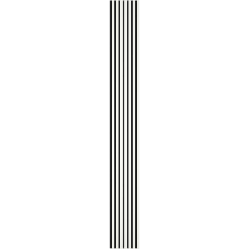 Mexen Lam-F lamele ścienne akustyczne 275 x 31,5 cm, filc 6 mm, Biały Połysk - S105-275317-2812-054