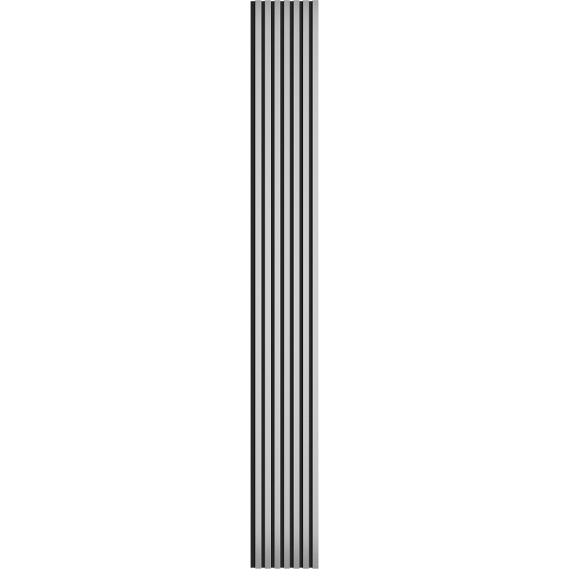 Mexen Lam-F väggpaneler akustiska 275 x 31,5 cm, filt 6 mm, Silver - S105-275317-2812-056