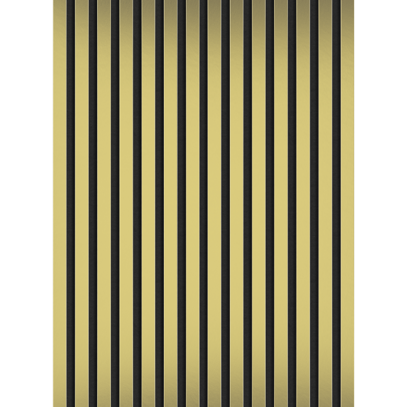 Mexen Lam-F akustische Wandpaneele 275 x 31,5 cm, Filz 6 mm, Gold - S105-275317-2812-057