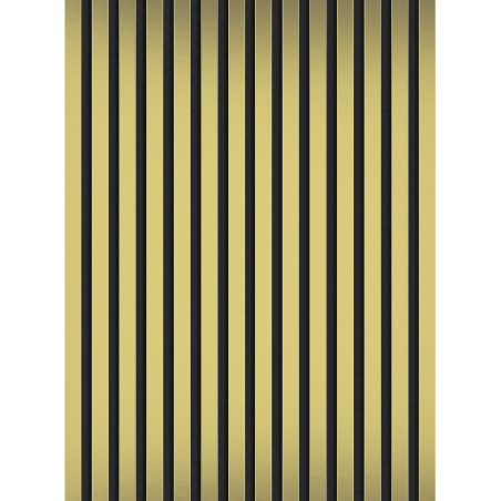 Mexen Lam-F Akustik-Wandlamellen 275 x 31,5 cm, Filz 6 mm, Gold - S105-275317-2812-057