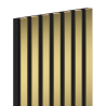 Mexen Lam-F akustische Wandpaneele 275 x 31,5 cm, Filz 6 mm, Gold - S105-275317-2812-057