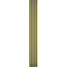 Mexen Lam-F akustische Wandpaneele 275 x 31,5 cm, Filz 6 mm, Gold - S105-275317-2812-057