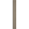Mexen Lam-F Akustik-Wandlamellen 275 x 31,5 cm, Filz 6 mm, Perleiche - S105-275317-2812-058