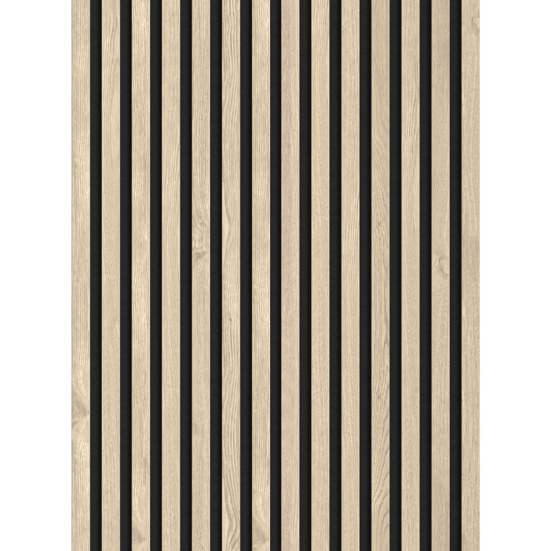 Mexen Lam-F Akustik-Wandlamellen 275 x 31,5 cm, Filz 6 mm, Perleiche - S105-275317-2812-058