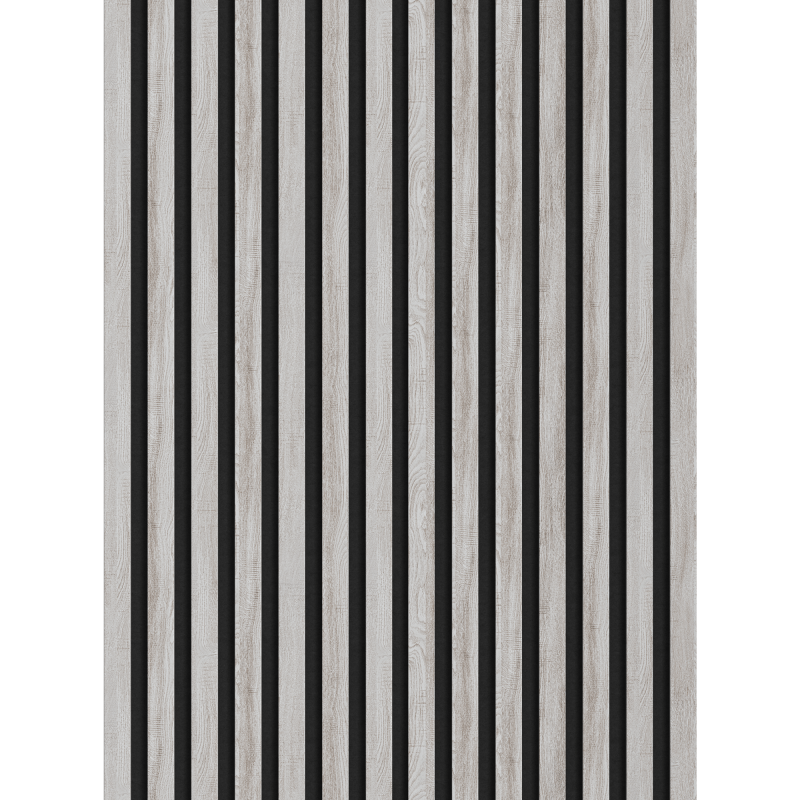 Mexen Lam-F akustische Wandpaneele 275 x 31,5 cm, Filz 6 mm, Eiseneiche - S105-275317-2812-061