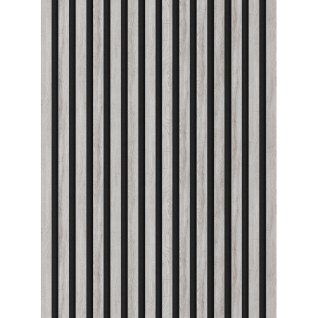 Mexen Lam-F Acoustic Wall Slats 275 x 31.5 cm, 6 mm Felt, Ice Oak - S105-275317-2812-061