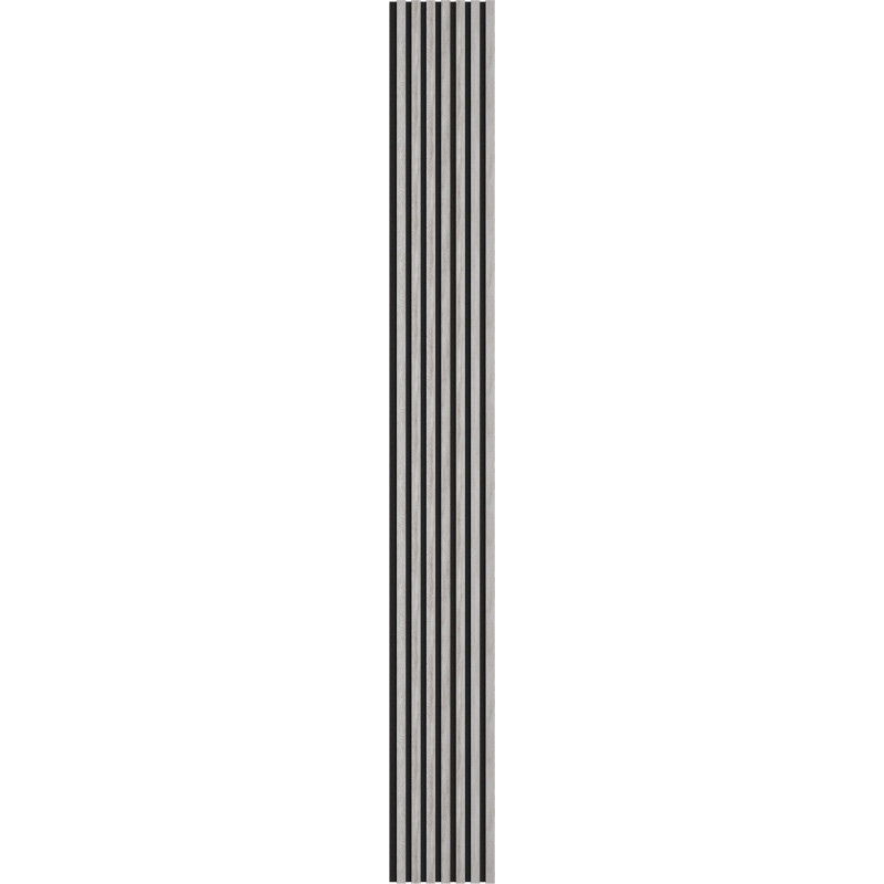 Mexen Lam-F akustiset seinäpaneelit 275 x 31,5 cm, huopa 6 mm, Jää Tammi - S105-275317-2812-061