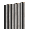 Mexen Lam-F akustische Wandpaneele 275 x 31,5 cm, Filz 6 mm, Eiseneiche - S105-275317-2812-061