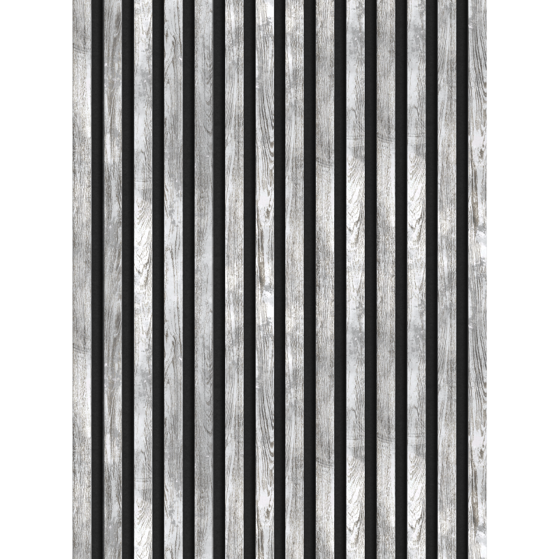 Mexen Lam-F schmale Akustikpaneele 275 x 31,5 cm, Filz 6 mm, Gebleichte Eiche - S105-275317-2812-064