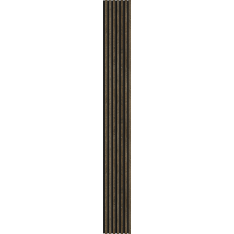 Mexen Lam-F akustische Wandpaneele 275 x 31,5 cm, Filz 6 mm, Espresso Eiche - S105-275317-2812-065