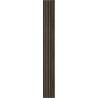 Mexen Lam-F Acoustic Wall Slats 275 x 31.5 cm, 6 mm Felt, Espresso Oak - S105-275317-2812-065