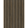 Mexen Lam-F Acoustic Wall Slats 275 x 31.5 cm, 6 mm Felt, Espresso Oak - S105-275317-2812-065